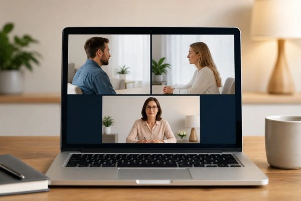 Image of online shuttle mediation Clitheroe